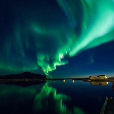 Midnight Sun View Lofoten Leknes Dış mekan fotoğraf