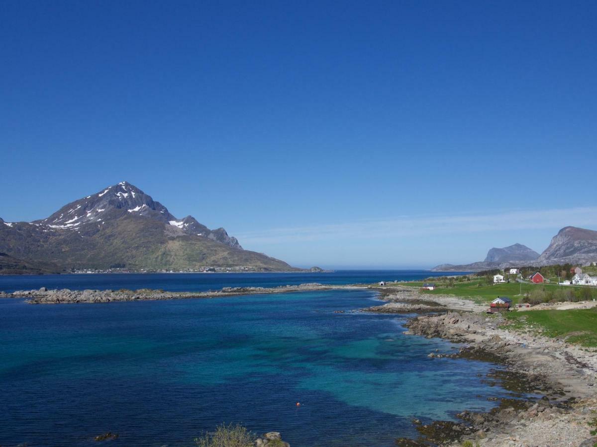 Midnight Sun View Lofoten Leknes Dış mekan fotoğraf