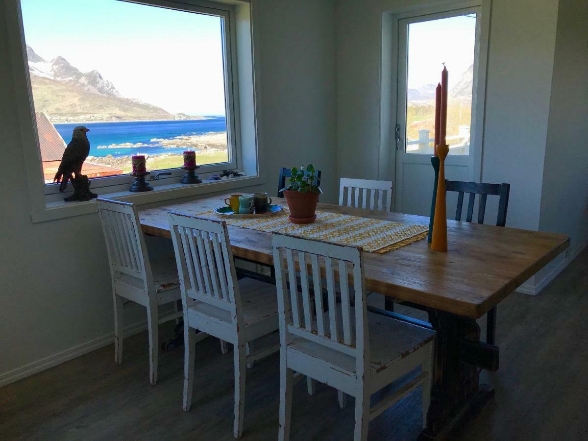 Midnight Sun View Lofoten Leknes Dış mekan fotoğraf